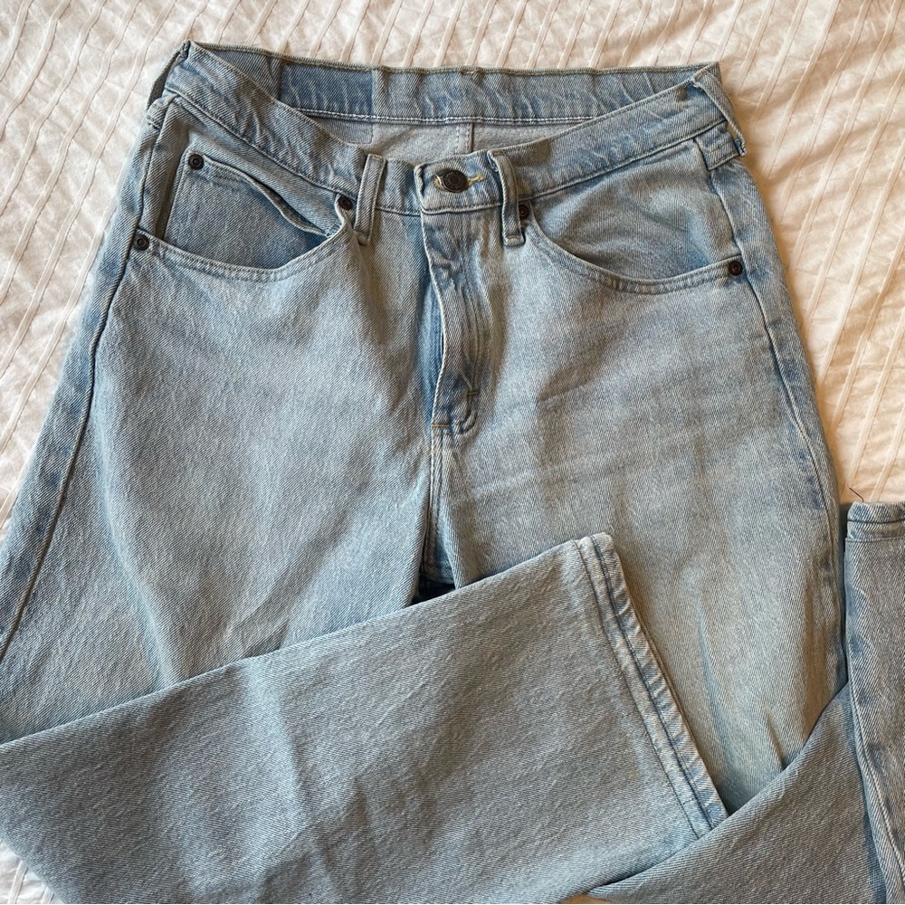 Wrangler Light Blue Straight Leg Jeans